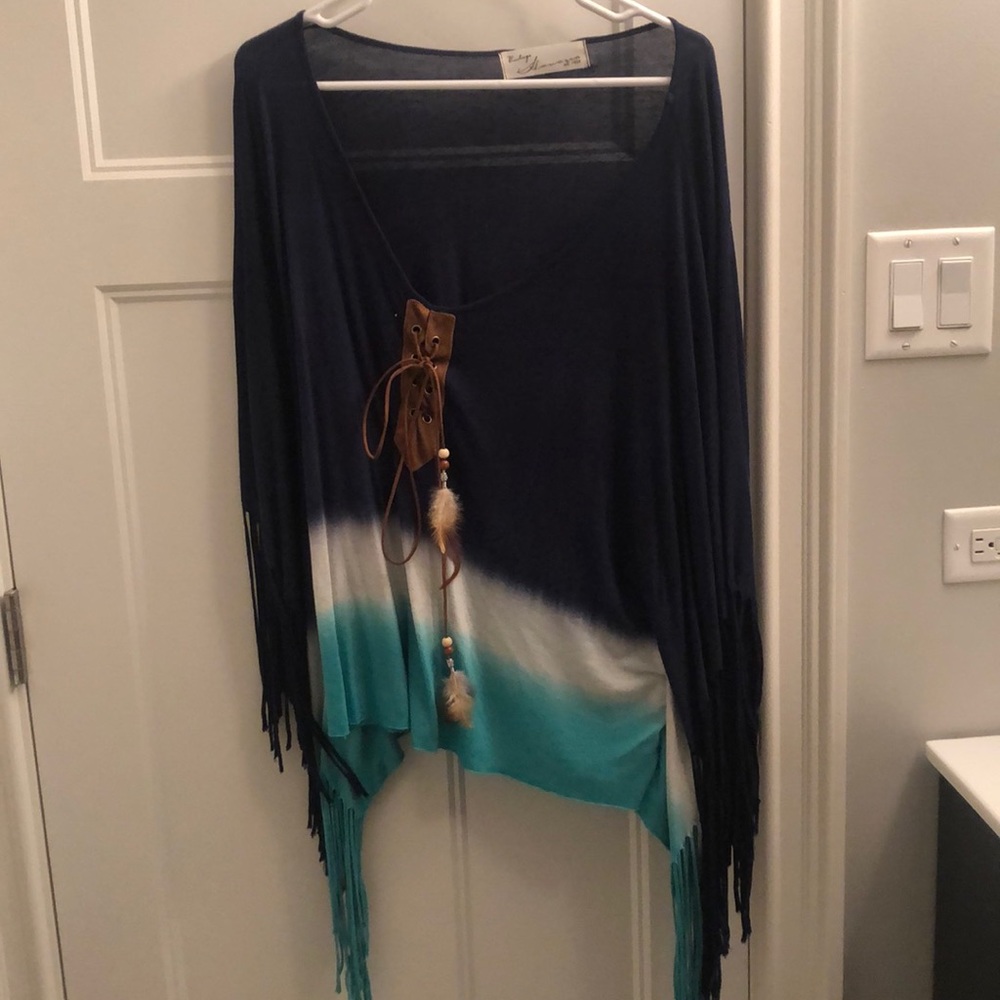 Fringe and Feather Tee